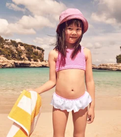 Kids Hunza G Baby 2-6 Yrs-Baby Olive Bikini -