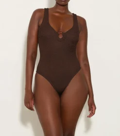 Hunza G V Neck-Celine Swim -
