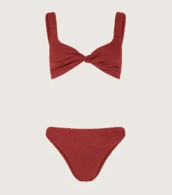 Hunza G Bikini Sets|Bralette-Coverage Juno Bikini -