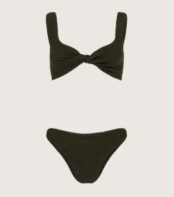 Hunza G Bikini Sets|Bralette-Coverage Juno Bikini -