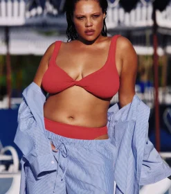 Hunza G Bikini Sets|Bralette-Coverage Juno Bikini -