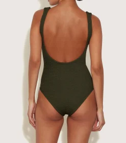 Hunza G Square Neck-Coverage Square Neck Swim -