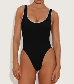 Hunza G Scoop Neck-Faye Swim -