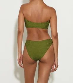 Hunza G Bikini Sets-Gloria Bikini With Tonal Hoops -