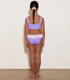 Kids Hunza G Kids - 7-12 Yrs-Kids Olive Bikini -