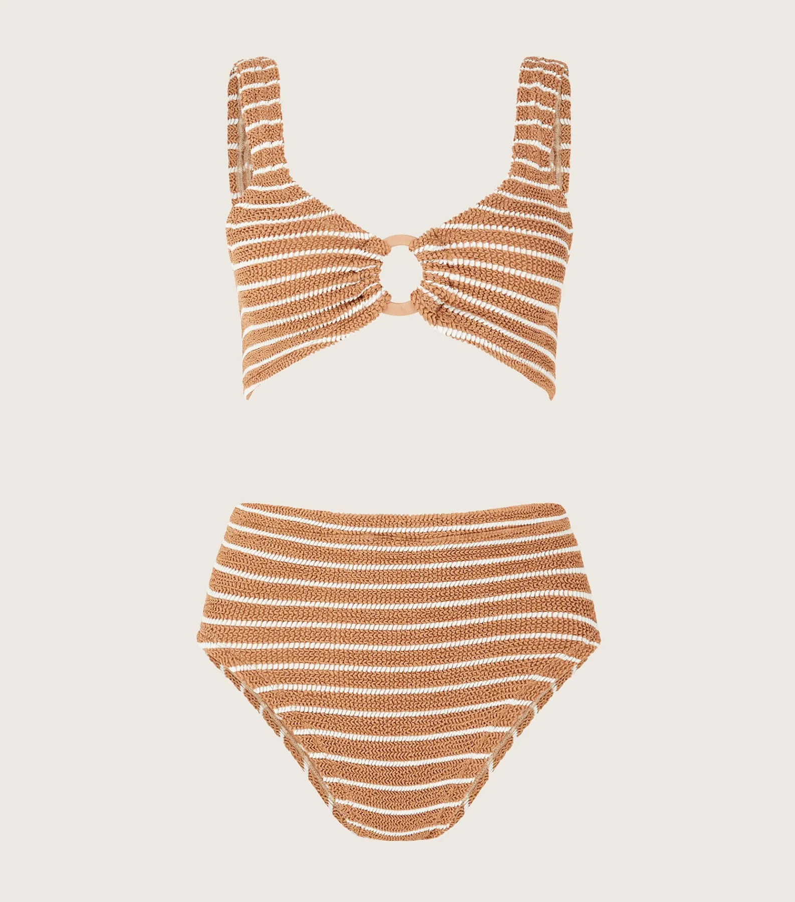Hunza G Bikini Sets|Bralette-Nadine Bikini With Tonal Hoops -