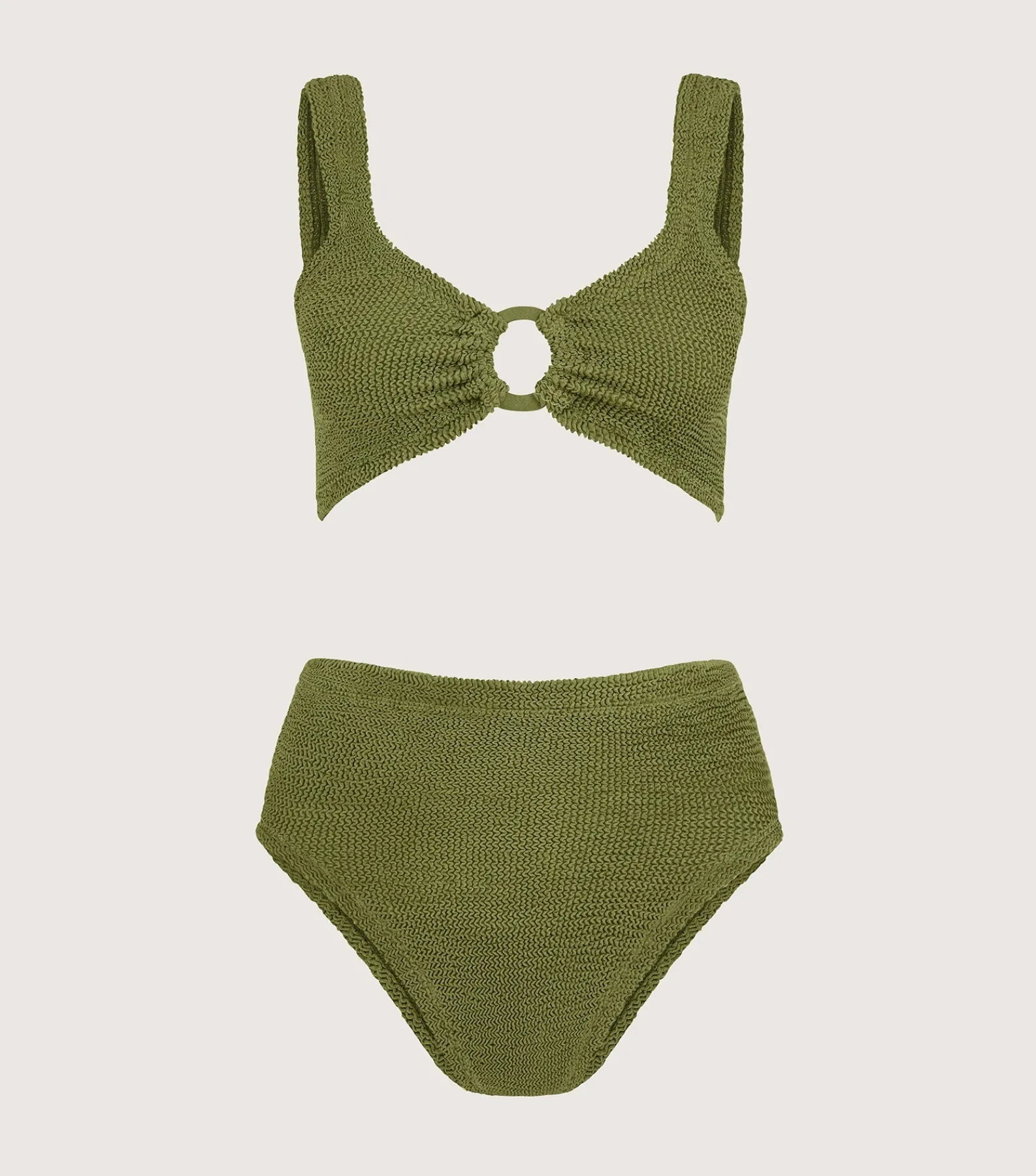 Hunza G Bikini Sets|Bralette-Nadine Bikini With Tonal Hoops -