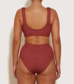 Hunza G Bikini Sets|Bralette-Nadine Bikini With Tonal Hoops -