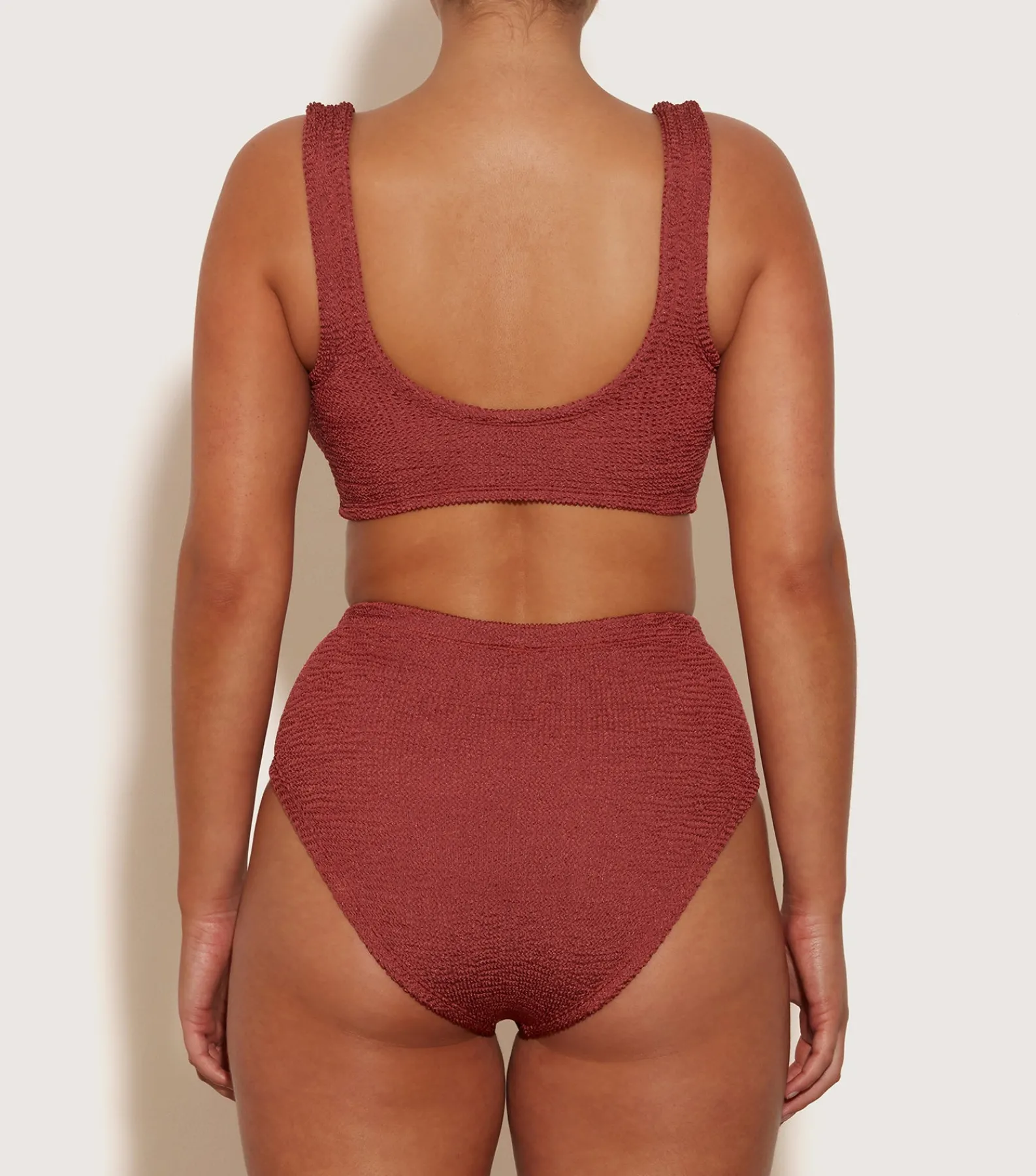 Hunza G Bikini Sets|Bralette-Nadine Bikini With Tonal Hoops -