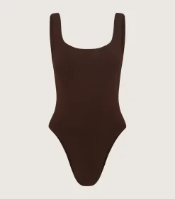 Hunza G Square Neck-Square Neck Nile Swim -