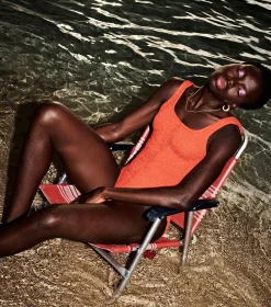 Hunza G Square Neck-Square Neck Swim -