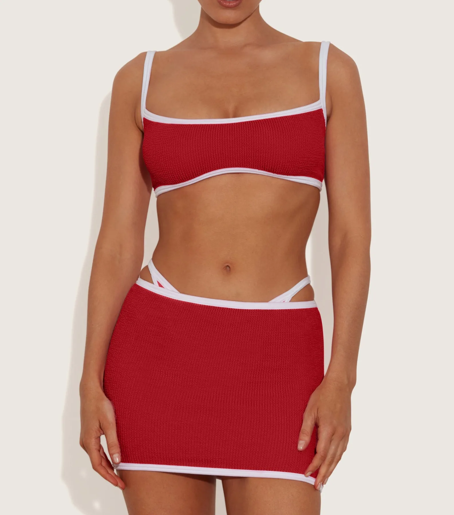 Hunza G Shorts And Skirts-Swimskirt Bikini Bottom -