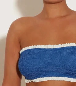 Hunza G Bikini Sets-Tracey Frill Bikini -